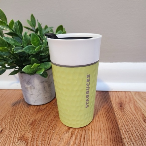 Starucks Other - Starbucks 2016 Dimpled Neon Ceramic To Go Mug